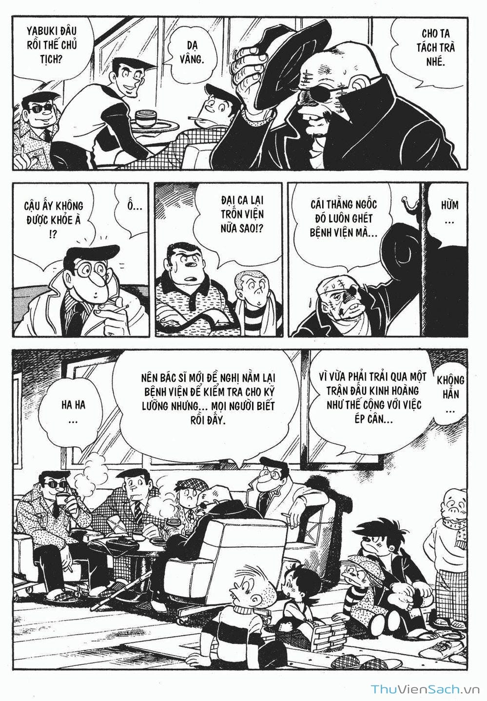 Truyện Tranh Thiết Quyền Lãng Tử - Ashita No Joe trang 5