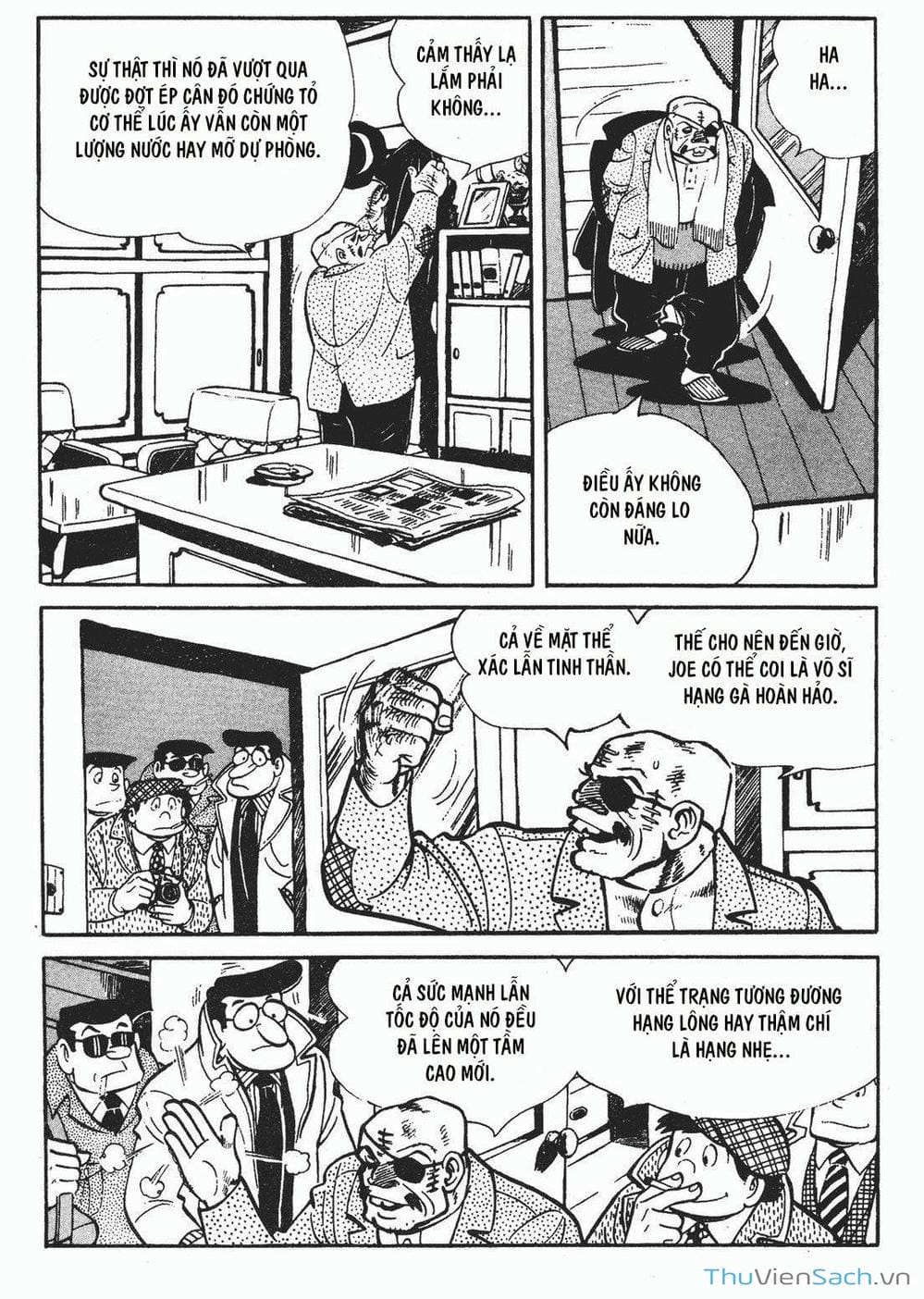 Truyện Tranh Thiết Quyền Lãng Tử - Ashita No Joe trang 5