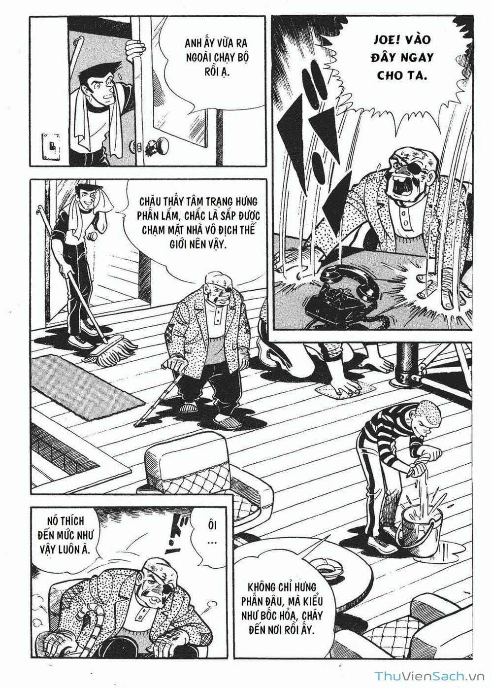 Truyện Tranh Thiết Quyền Lãng Tử - Ashita No Joe trang 5