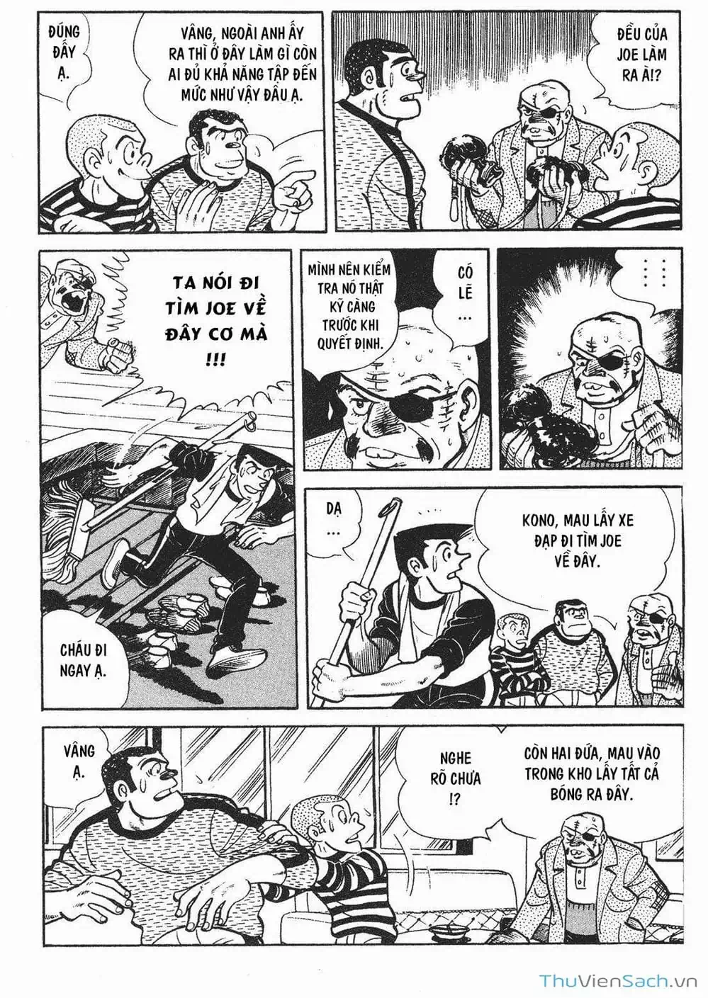 Truyện Tranh Thiết Quyền Lãng Tử - Ashita No Joe trang 5