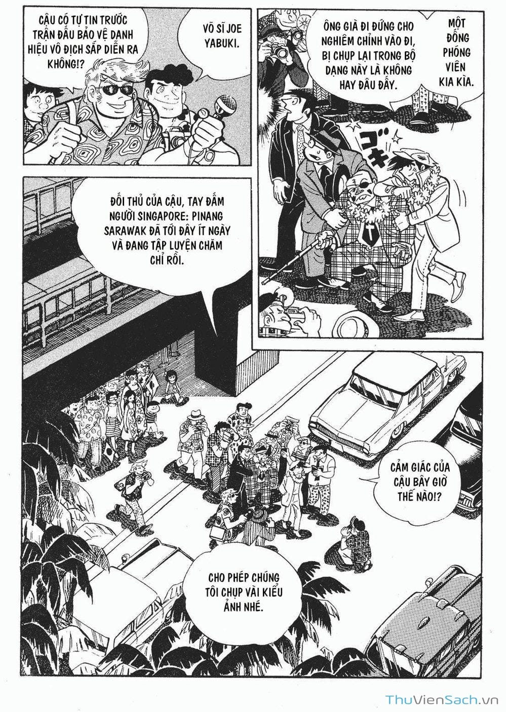 Truyện Tranh Thiết Quyền Lãng Tử - Ashita No Joe trang 5