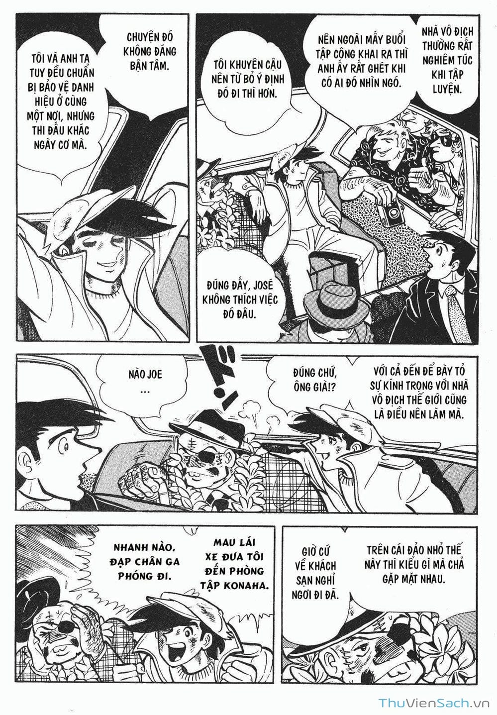 Truyện Tranh Thiết Quyền Lãng Tử - Ashita No Joe trang 5