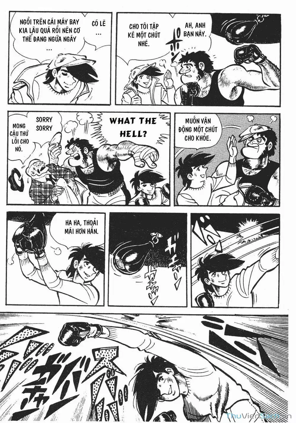 Truyện Tranh Thiết Quyền Lãng Tử - Ashita No Joe trang 5