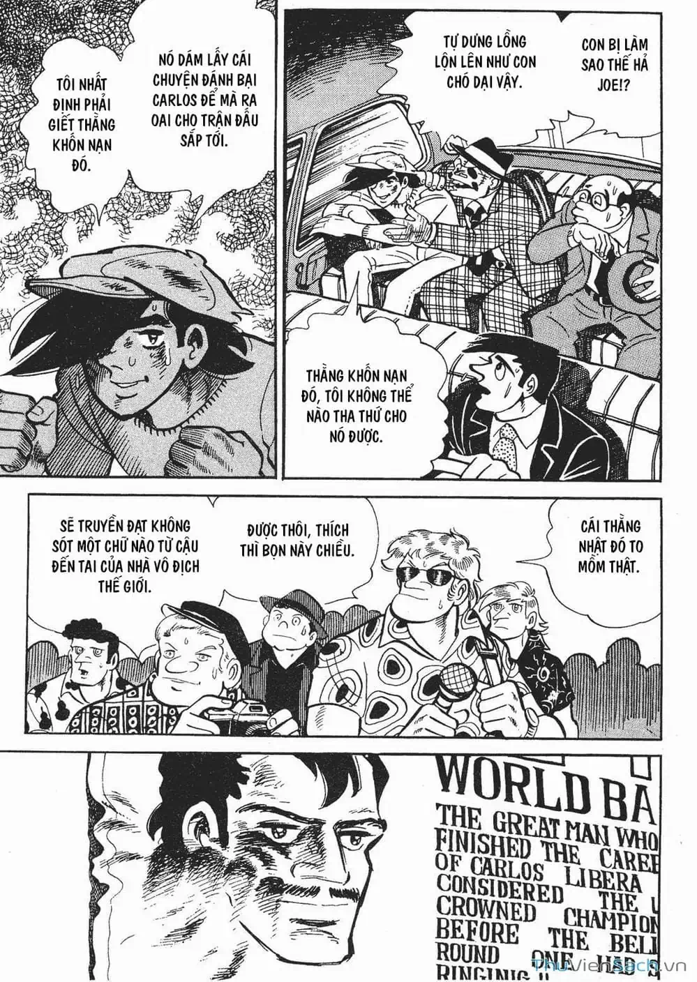 Truyện Tranh Thiết Quyền Lãng Tử - Ashita No Joe trang 5