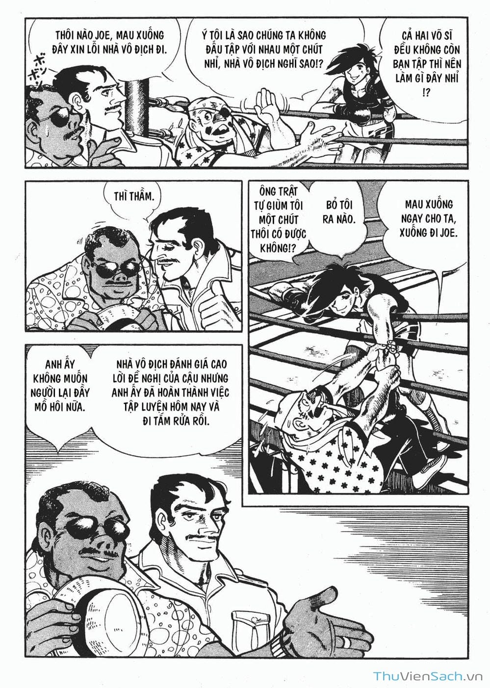 Truyện Tranh Thiết Quyền Lãng Tử - Ashita No Joe trang 5