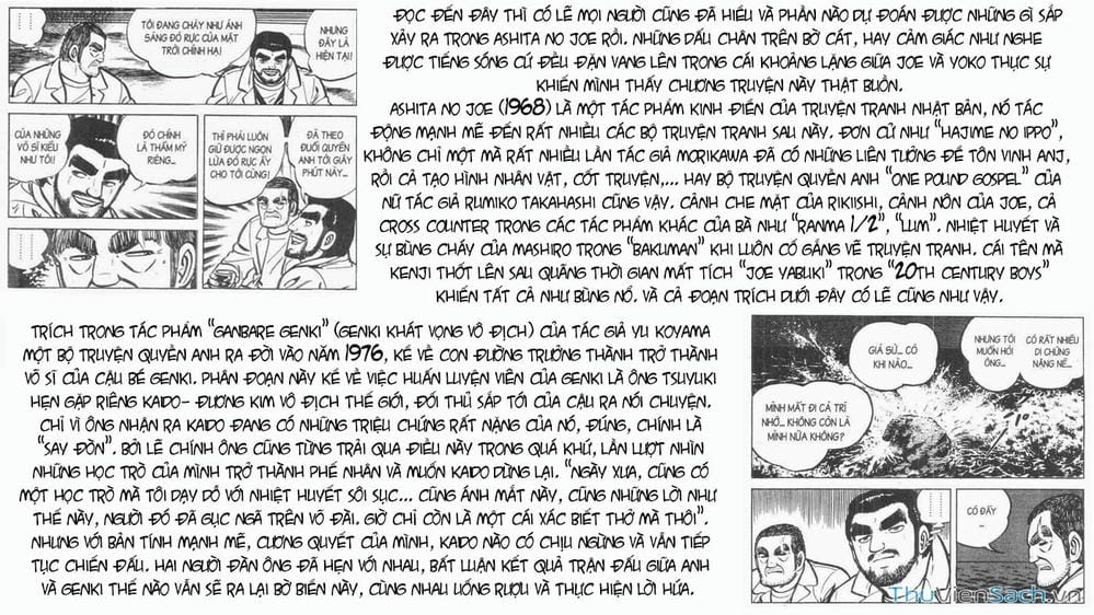 Truyện Tranh Thiết Quyền Lãng Tử - Ashita No Joe trang 5