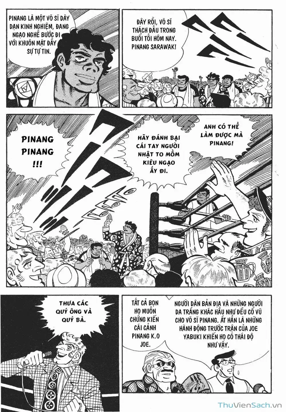 Truyện Tranh Thiết Quyền Lãng Tử - Ashita No Joe trang 5