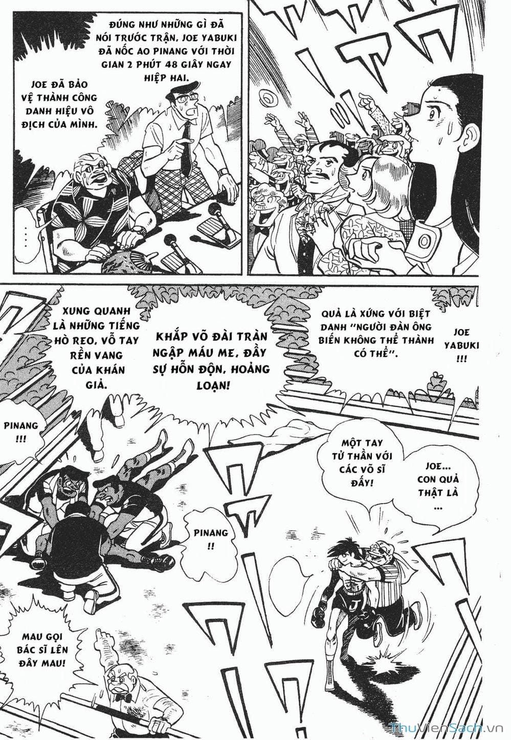 Truyện Tranh Thiết Quyền Lãng Tử - Ashita No Joe trang 5