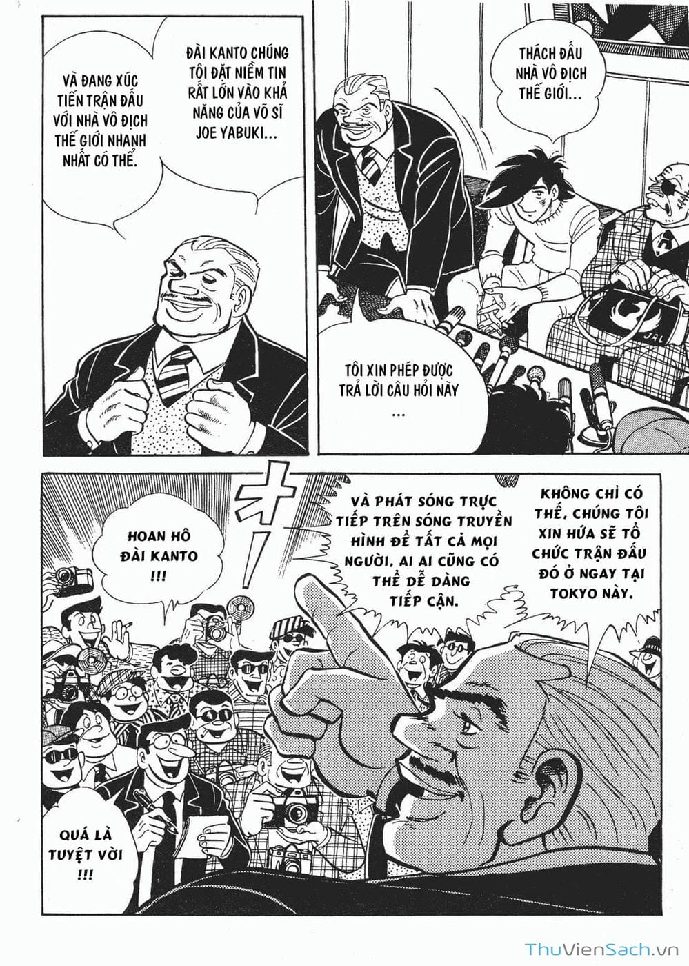 Truyện Tranh Thiết Quyền Lãng Tử - Ashita No Joe trang 5