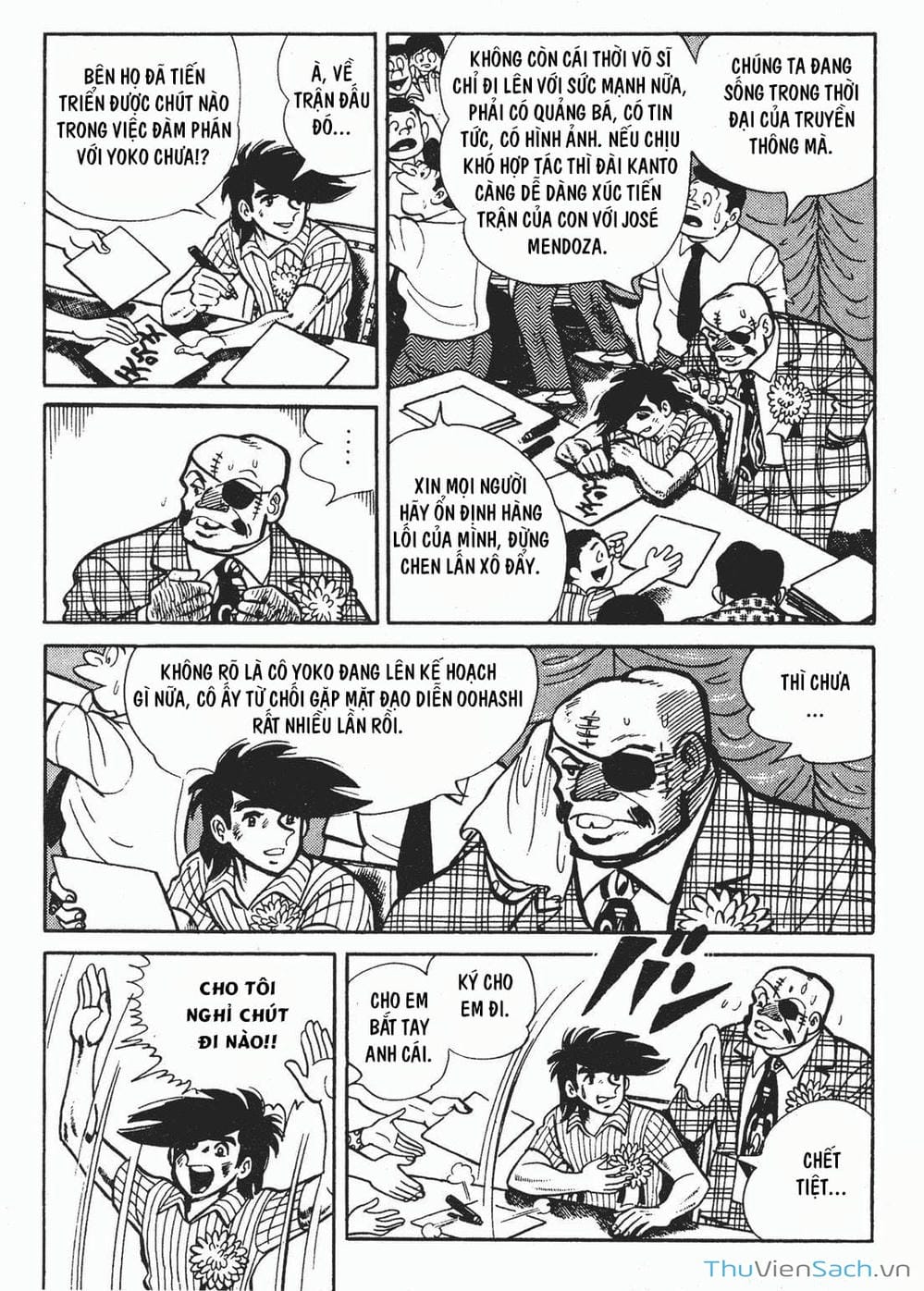 Truyện Tranh Thiết Quyền Lãng Tử - Ashita No Joe trang 5