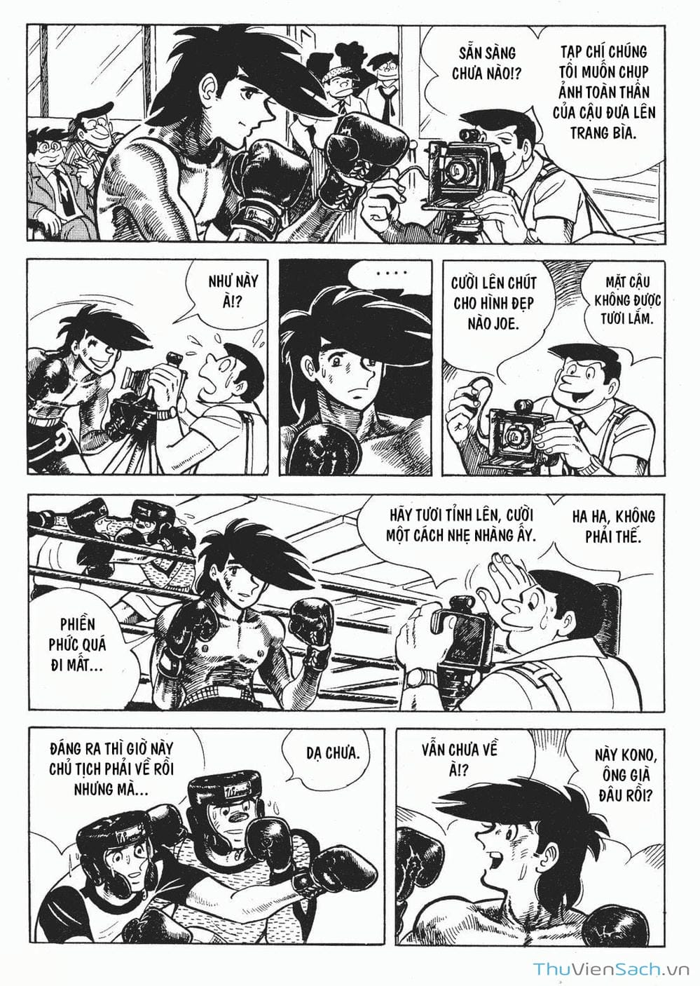 Truyện Tranh Thiết Quyền Lãng Tử - Ashita No Joe trang 5