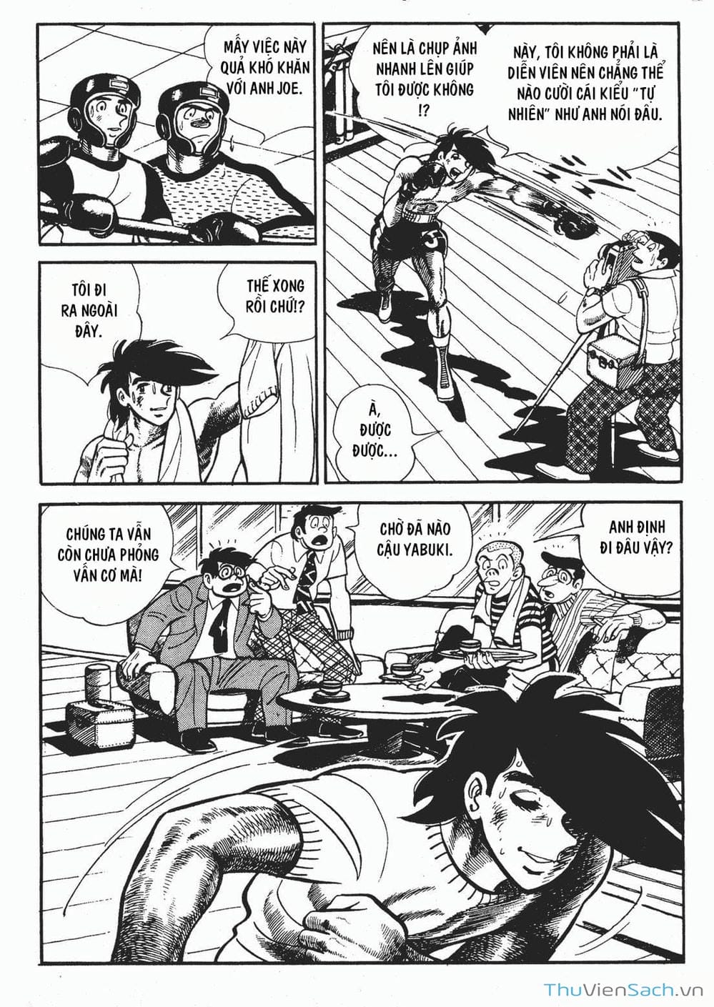 Truyện Tranh Thiết Quyền Lãng Tử - Ashita No Joe trang 5