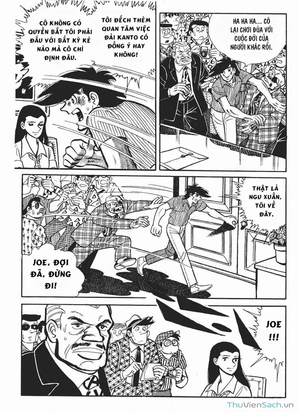 Truyện Tranh Thiết Quyền Lãng Tử - Ashita No Joe trang 5