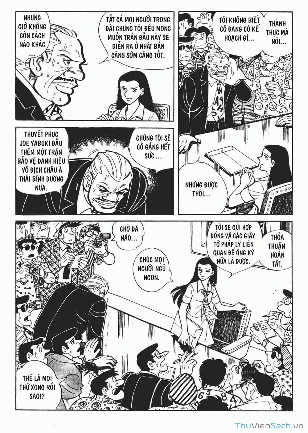 Truyện Tranh Thiết Quyền Lãng Tử - Ashita No Joe trang 5