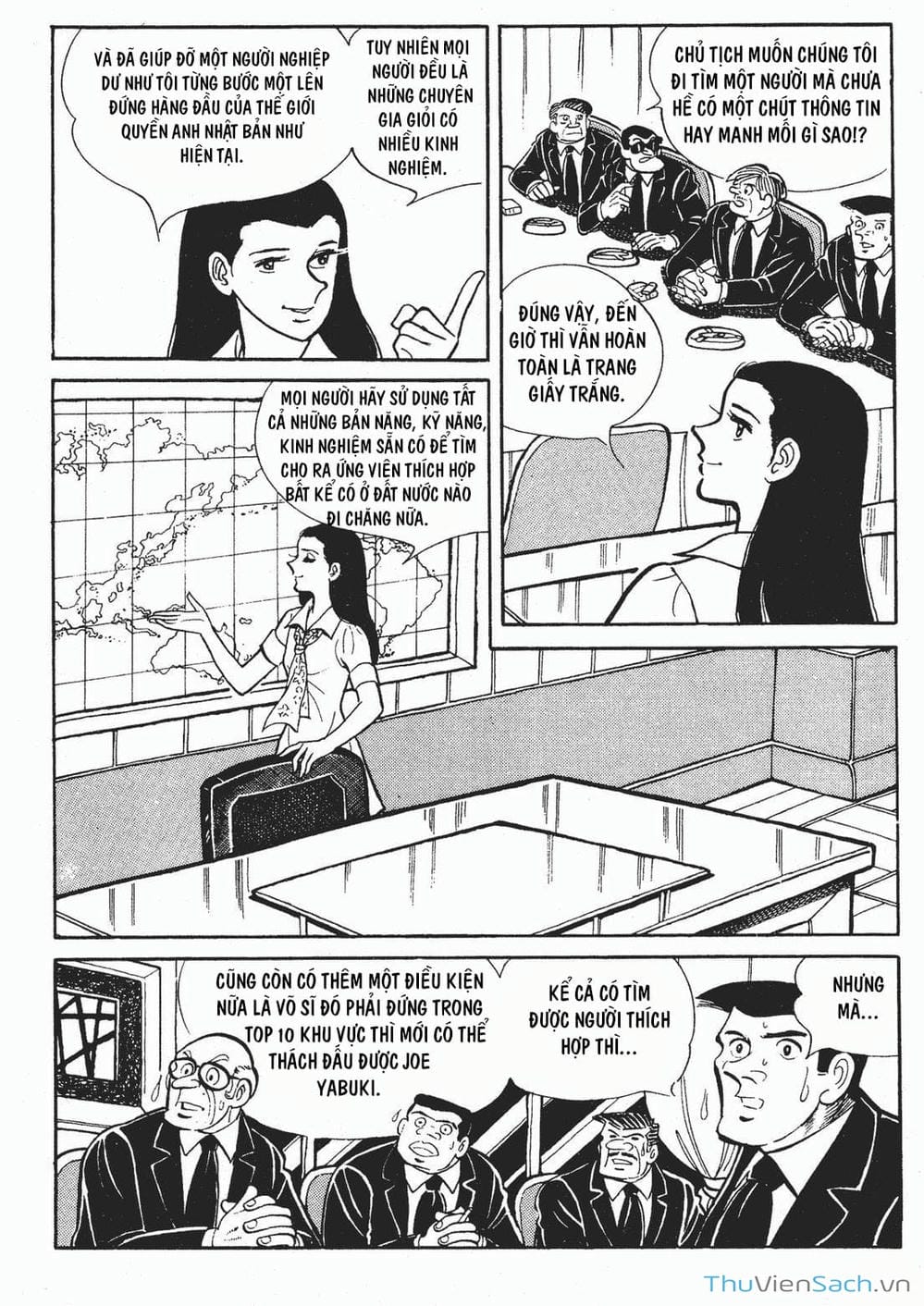 Truyện Tranh Thiết Quyền Lãng Tử - Ashita No Joe trang 5