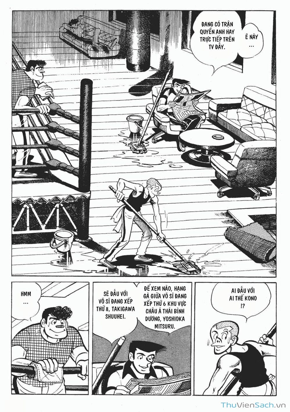 Truyện Tranh Thiết Quyền Lãng Tử - Ashita No Joe trang 5