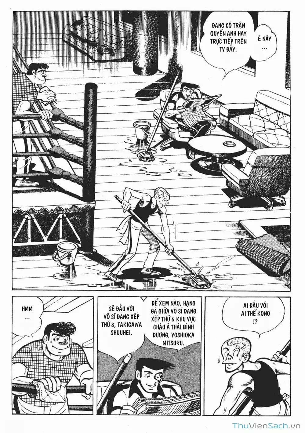 Truyện Tranh Thiết Quyền Lãng Tử - Ashita No Joe trang 5