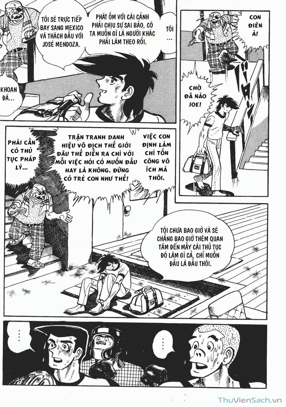 Truyện Tranh Thiết Quyền Lãng Tử - Ashita No Joe trang 5