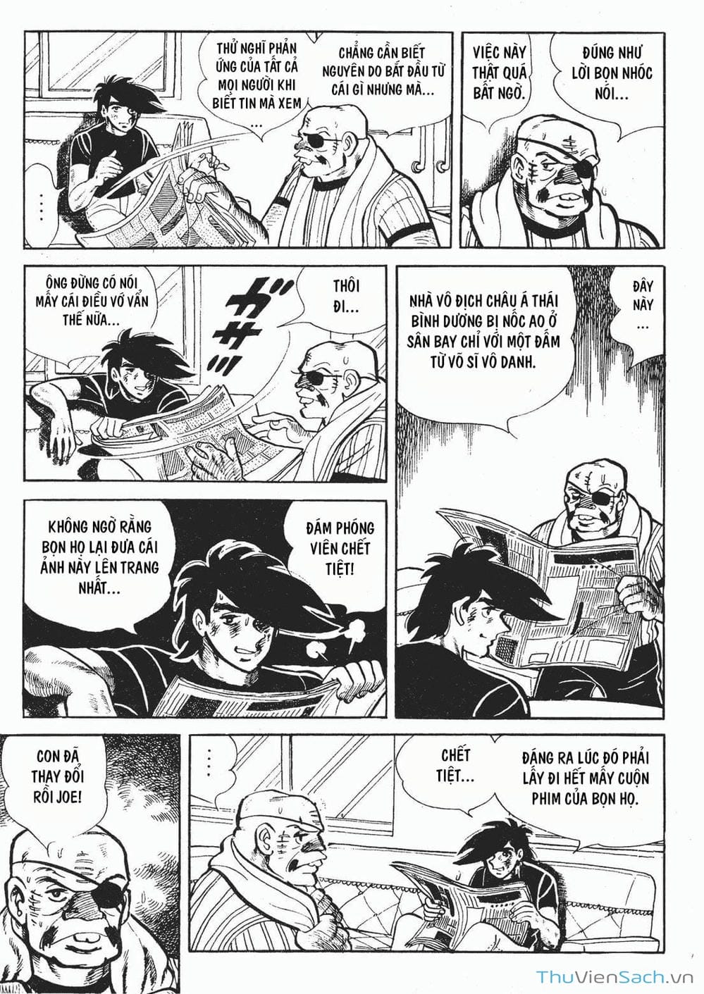 Truyện Tranh Thiết Quyền Lãng Tử - Ashita No Joe trang 5