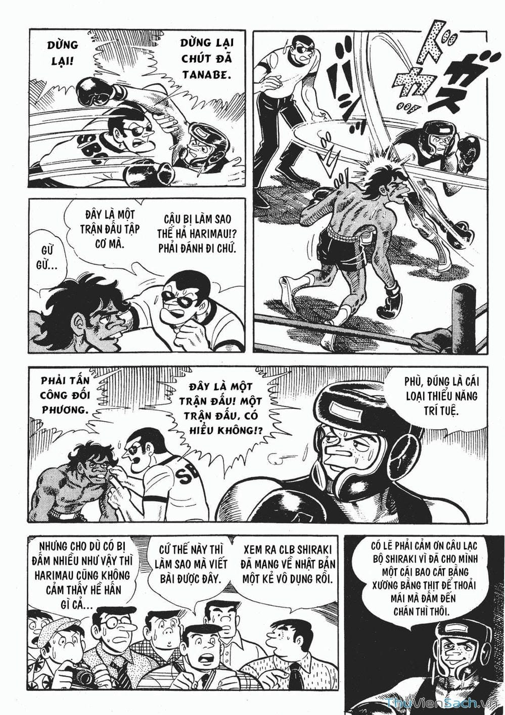 Truyện Tranh Thiết Quyền Lãng Tử - Ashita No Joe trang 5