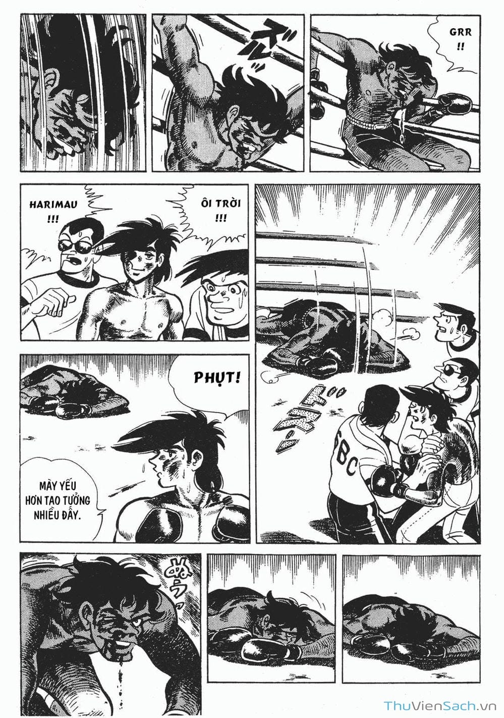 Truyện Tranh Thiết Quyền Lãng Tử - Ashita No Joe trang 5