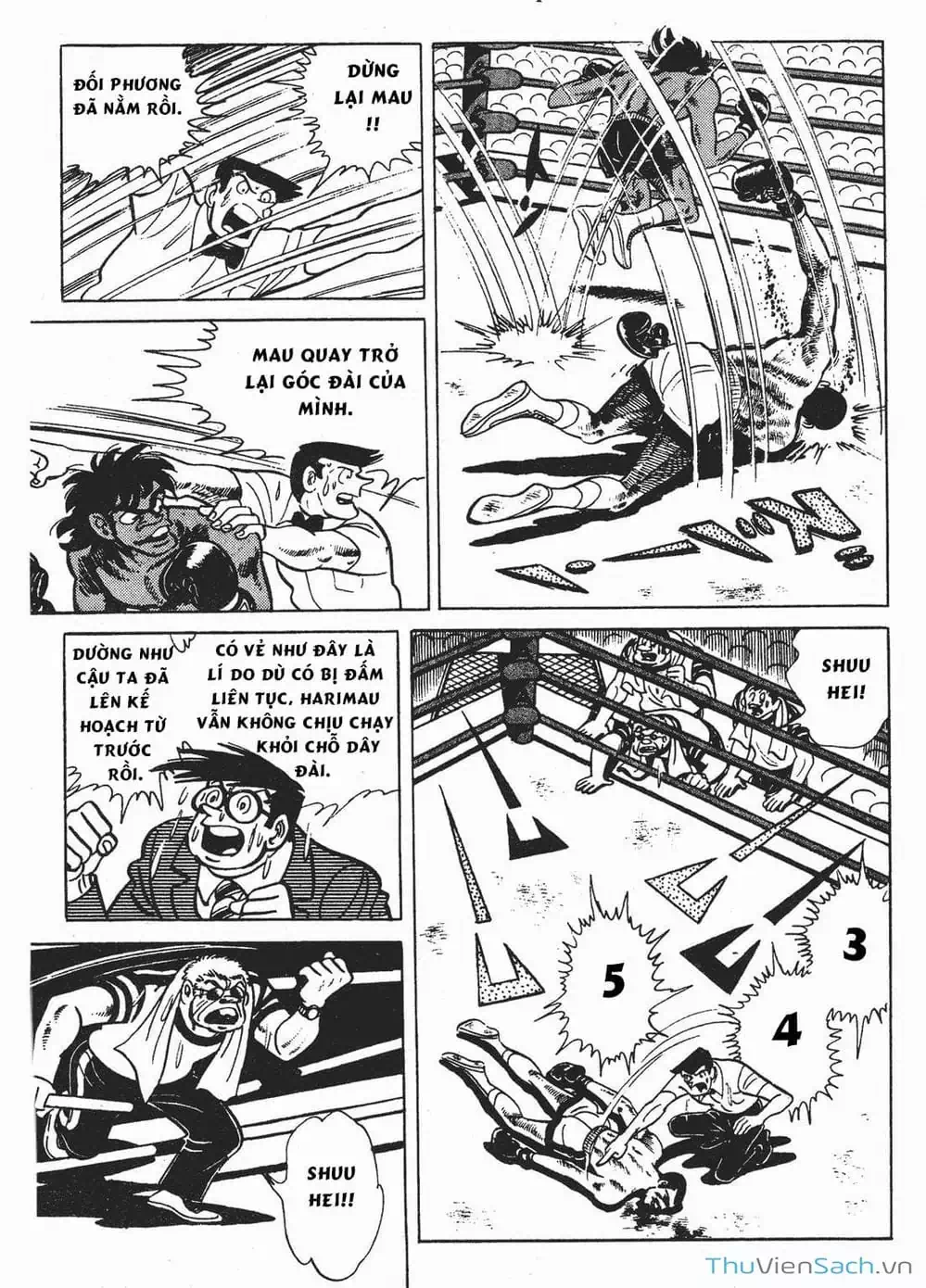 Truyện Tranh Thiết Quyền Lãng Tử - Ashita No Joe trang 5