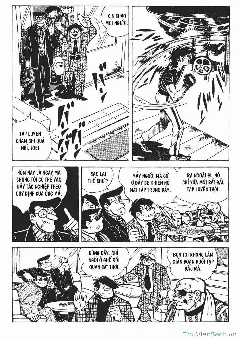 Truyện Tranh Thiết Quyền Lãng Tử - Ashita No Joe trang 5