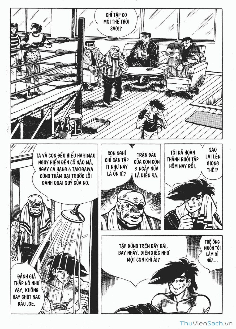 Truyện Tranh Thiết Quyền Lãng Tử - Ashita No Joe trang 5