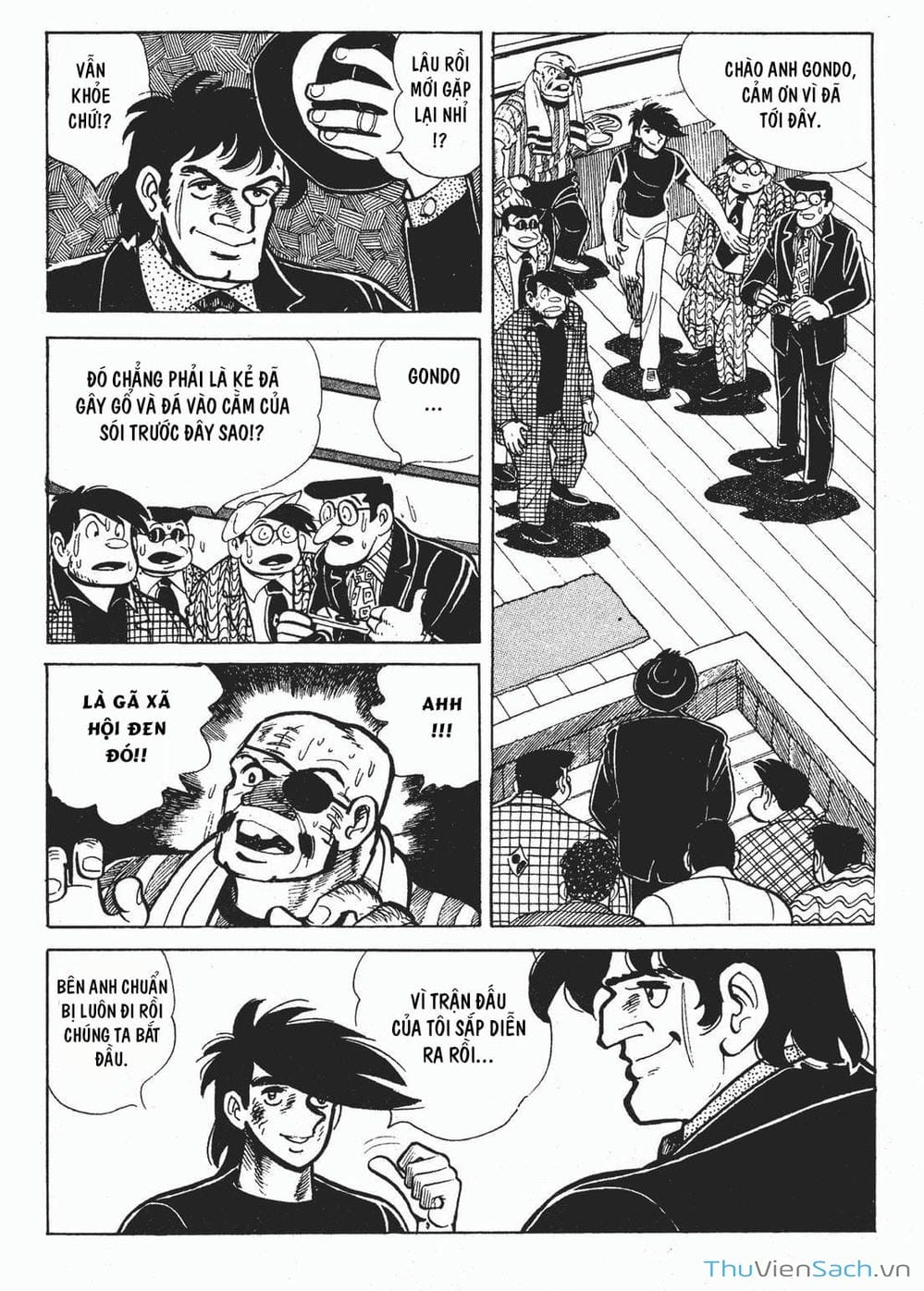 Truyện Tranh Thiết Quyền Lãng Tử - Ashita No Joe trang 5