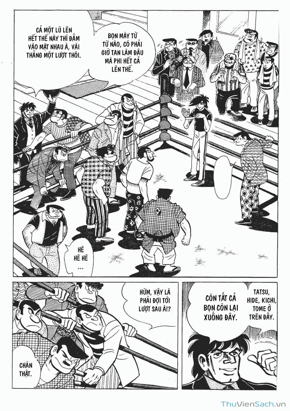 Truyện Tranh Thiết Quyền Lãng Tử - Ashita No Joe trang 5