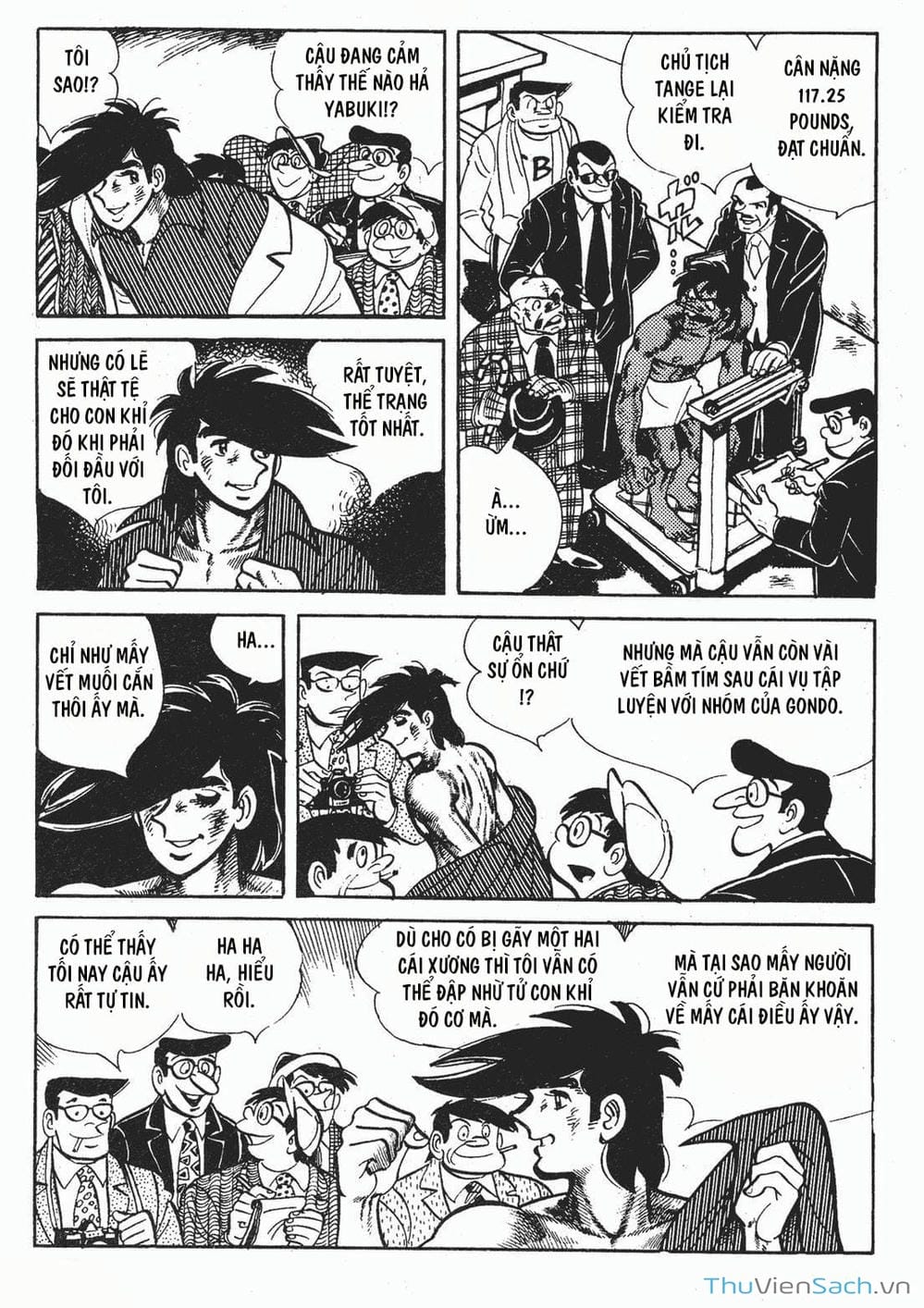 Truyện Tranh Thiết Quyền Lãng Tử - Ashita No Joe trang 5