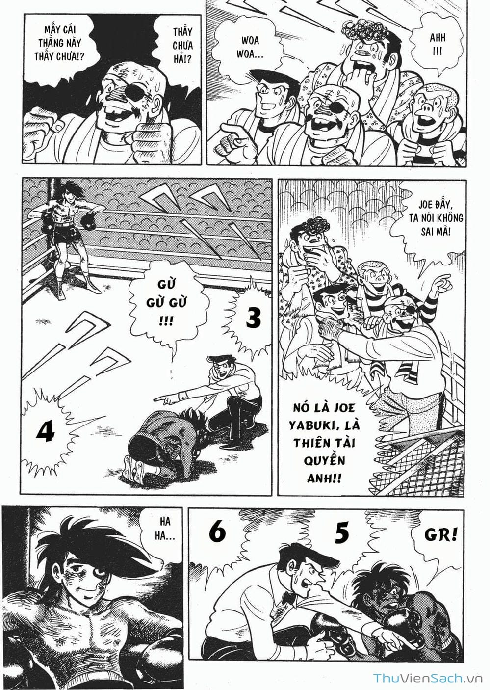 Truyện Tranh Thiết Quyền Lãng Tử - Ashita No Joe trang 5