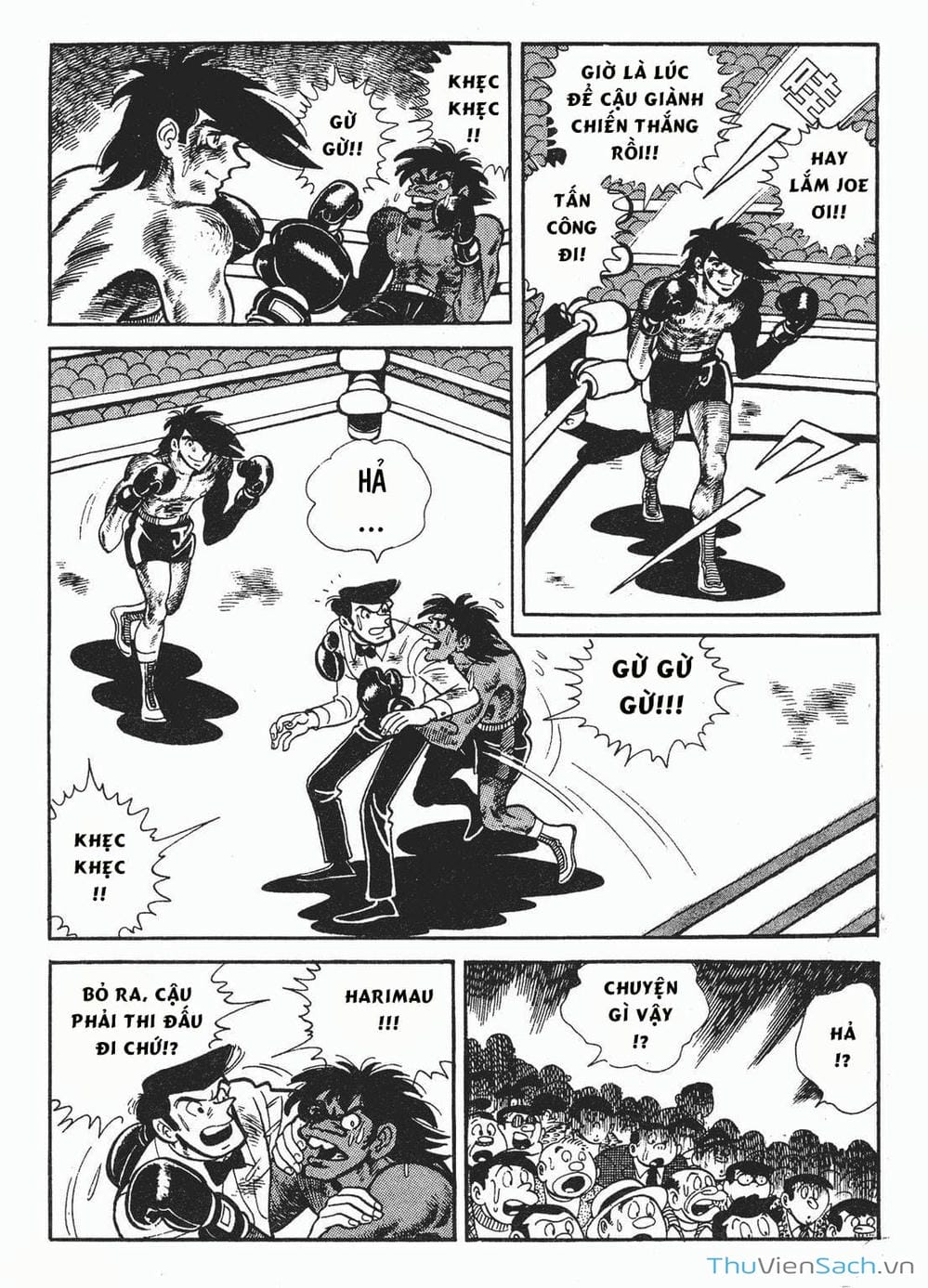 Truyện Tranh Thiết Quyền Lãng Tử - Ashita No Joe trang 5