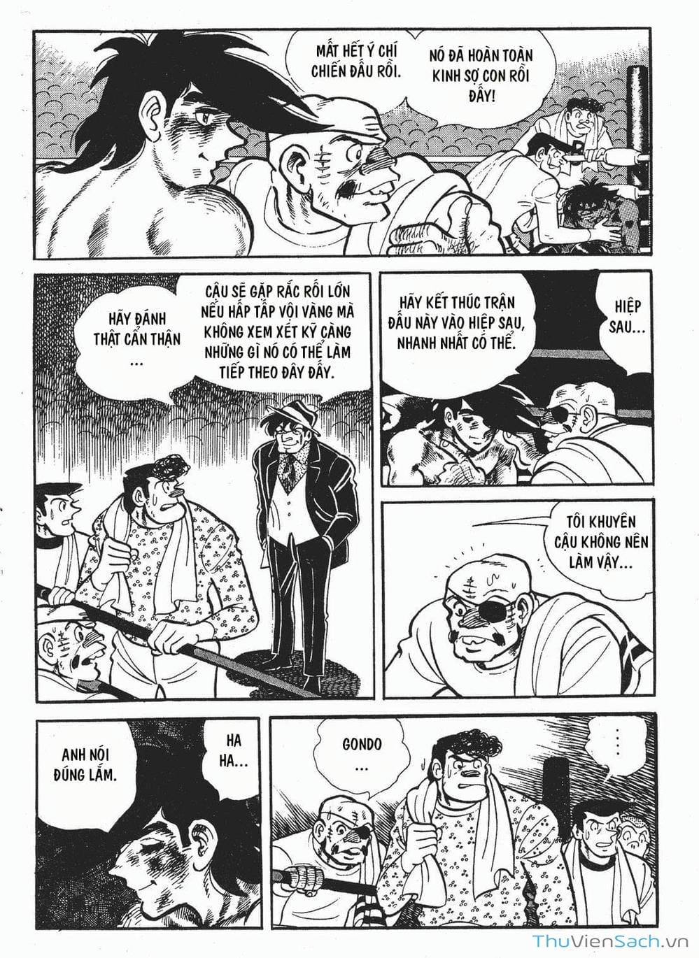 Truyện Tranh Thiết Quyền Lãng Tử - Ashita No Joe trang 5