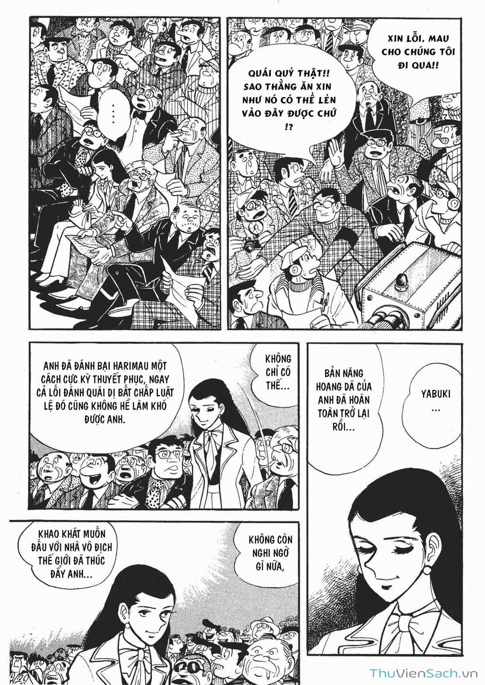 Truyện Tranh Thiết Quyền Lãng Tử - Ashita No Joe trang 5