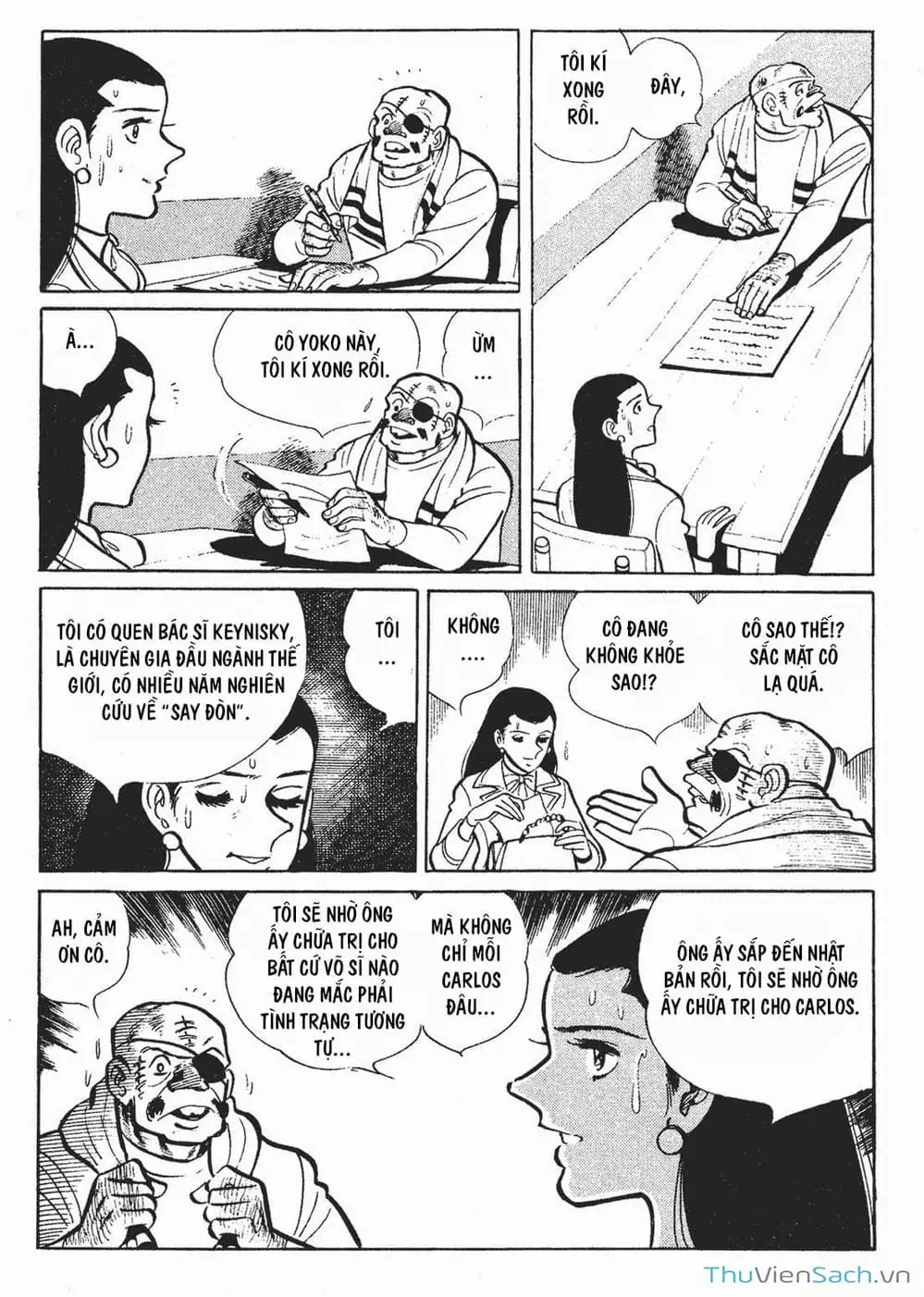 Truyện Tranh Thiết Quyền Lãng Tử - Ashita No Joe trang 5