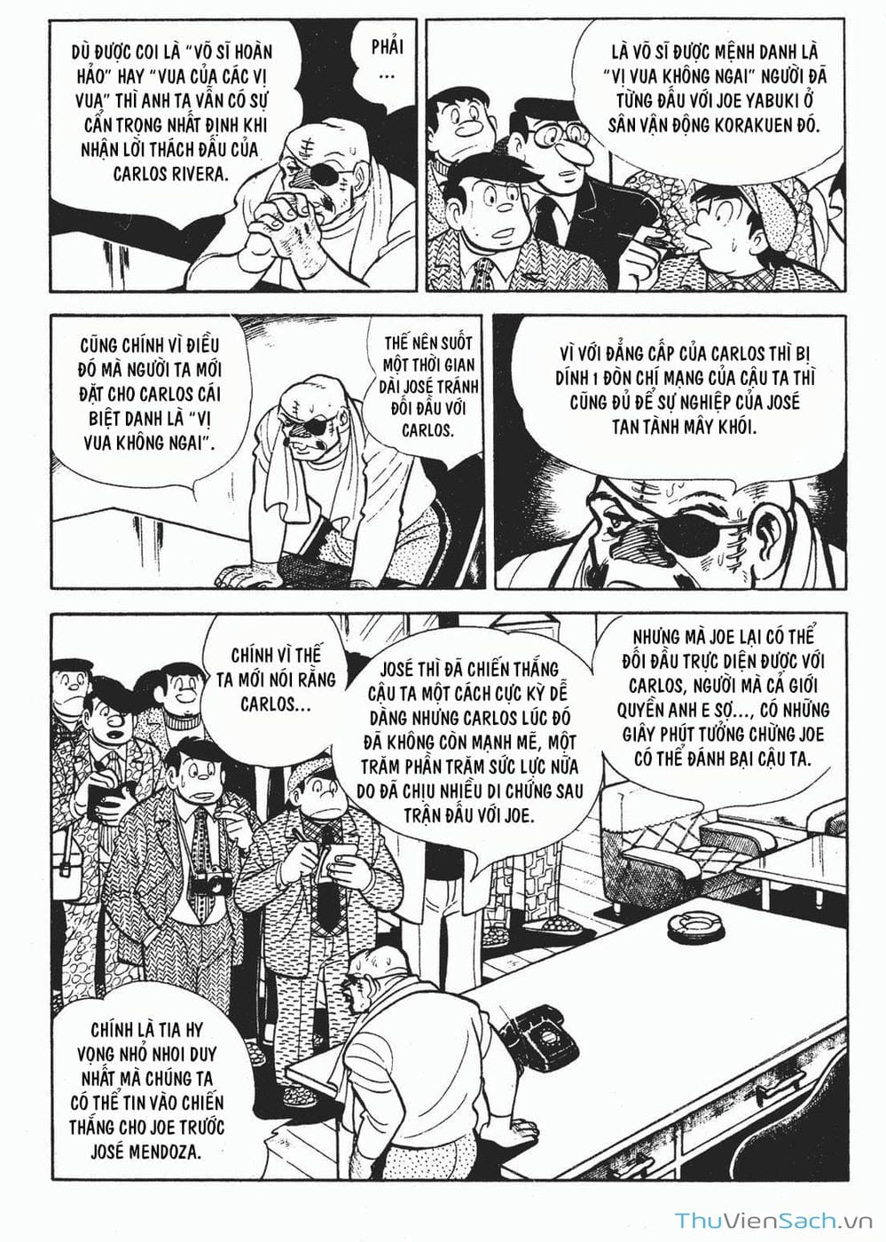 Truyện Tranh Thiết Quyền Lãng Tử - Ashita No Joe trang 5