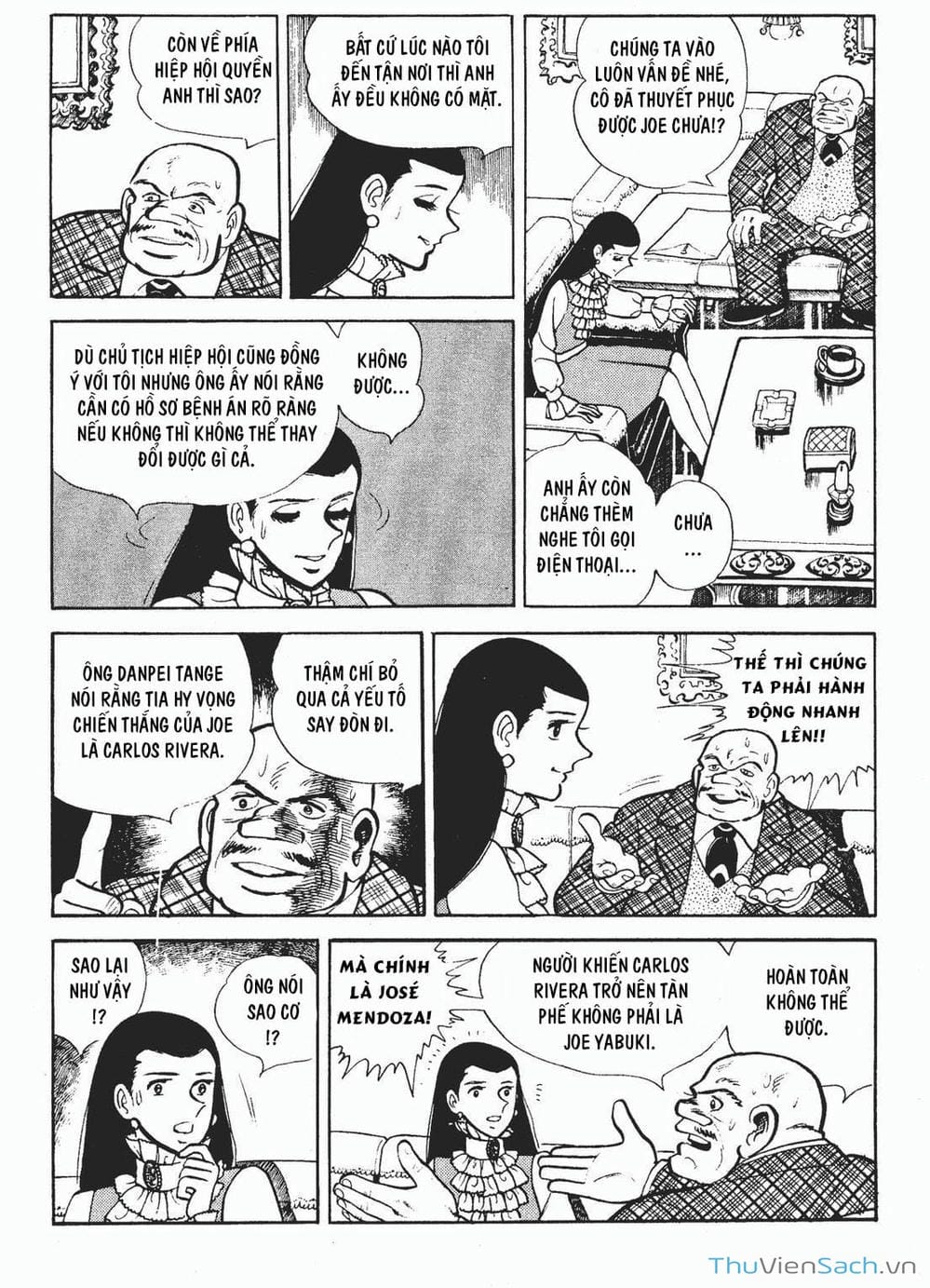 Truyện Tranh Thiết Quyền Lãng Tử - Ashita No Joe trang 5