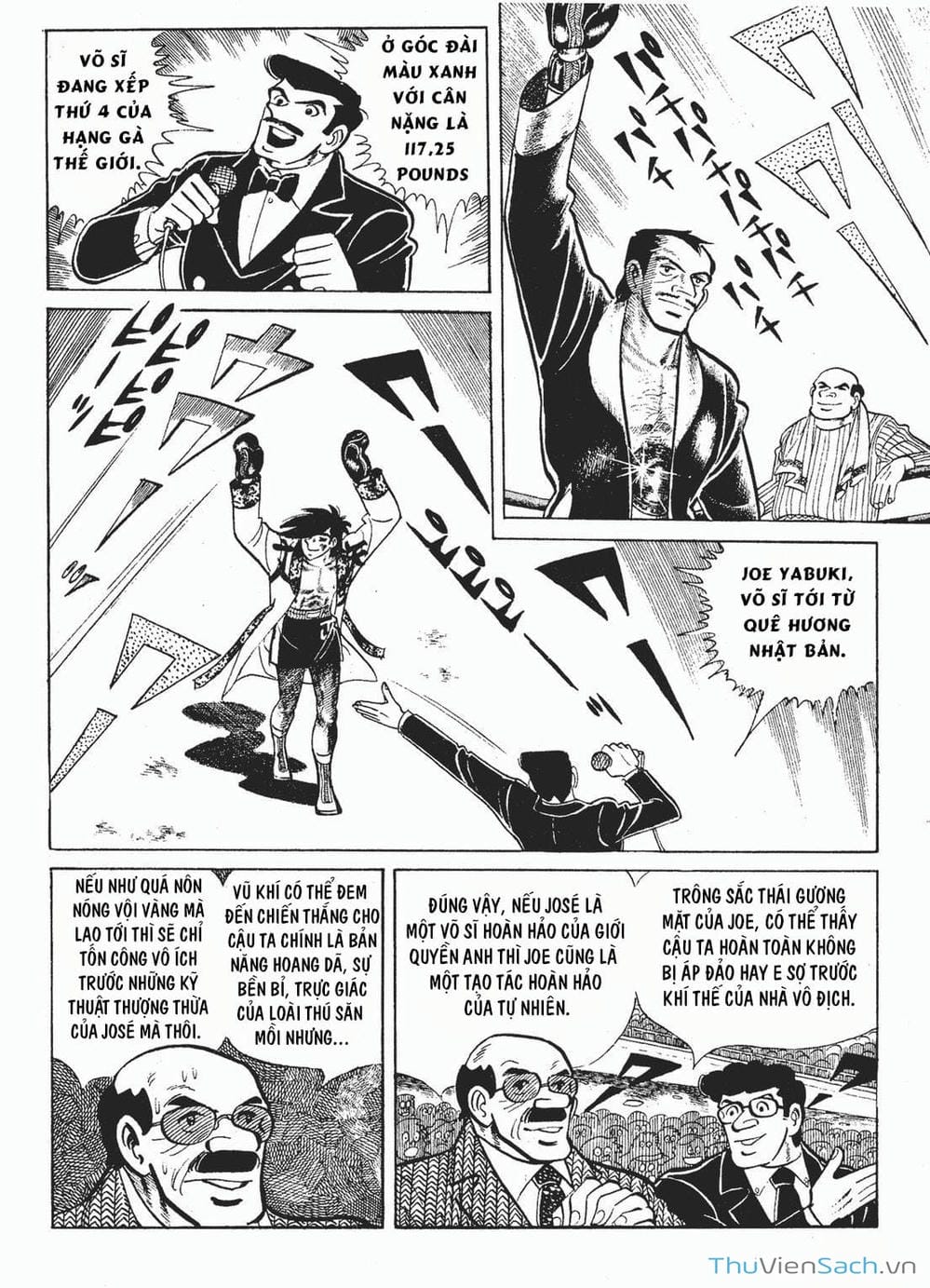 Truyện Tranh Thiết Quyền Lãng Tử - Ashita No Joe trang 5