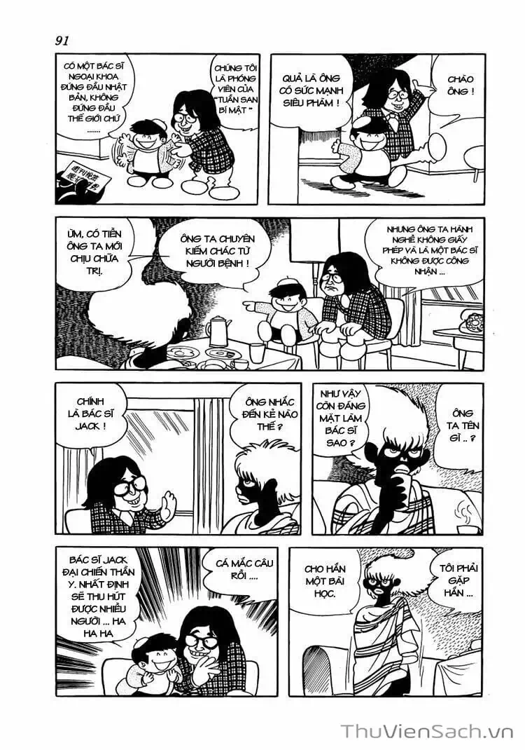 Truyện Tranh Bác Sĩ Quái Dị - Black Jack trang 3