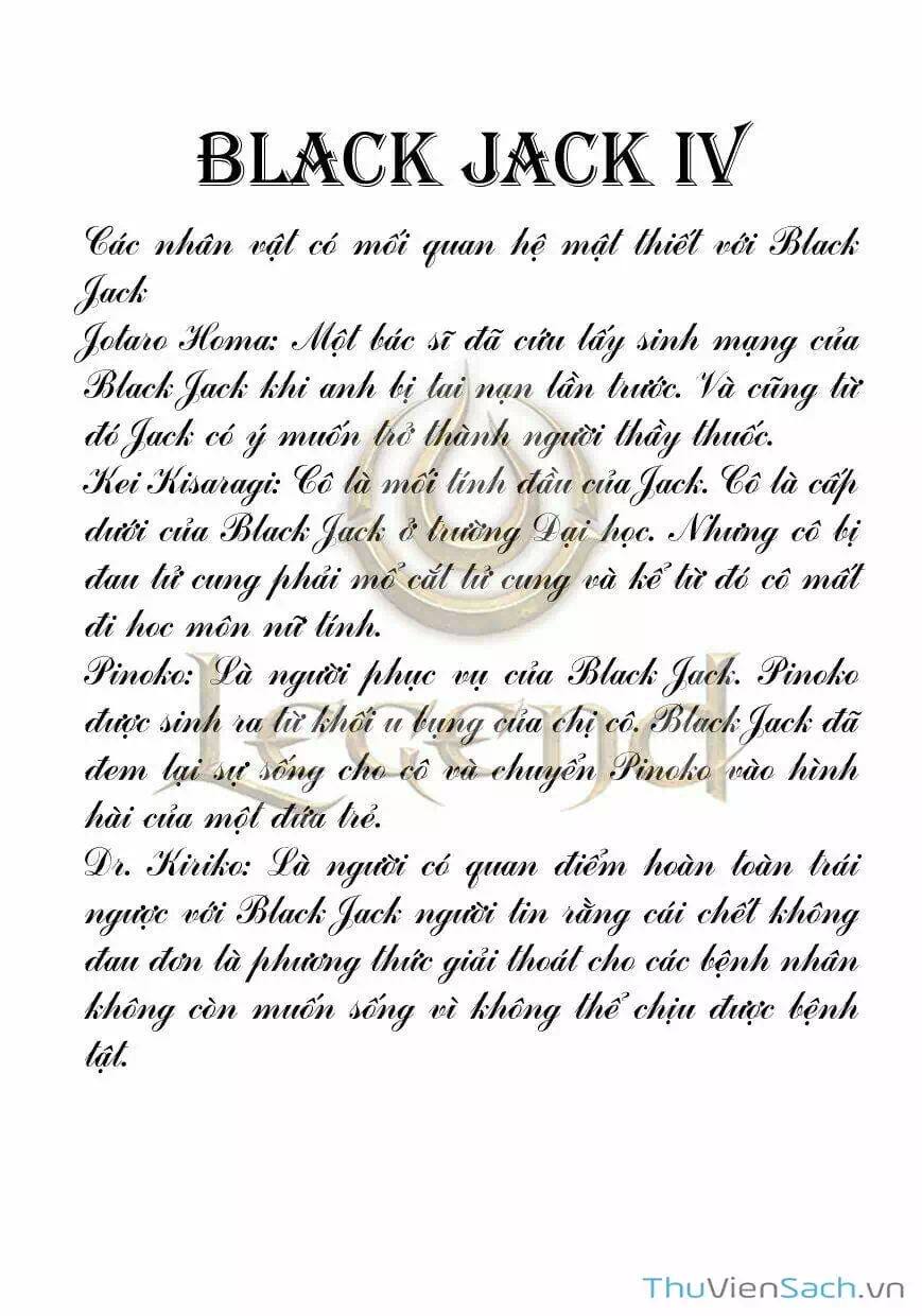Truyện Tranh Bác Sĩ Quái Dị - Black Jack trang 3