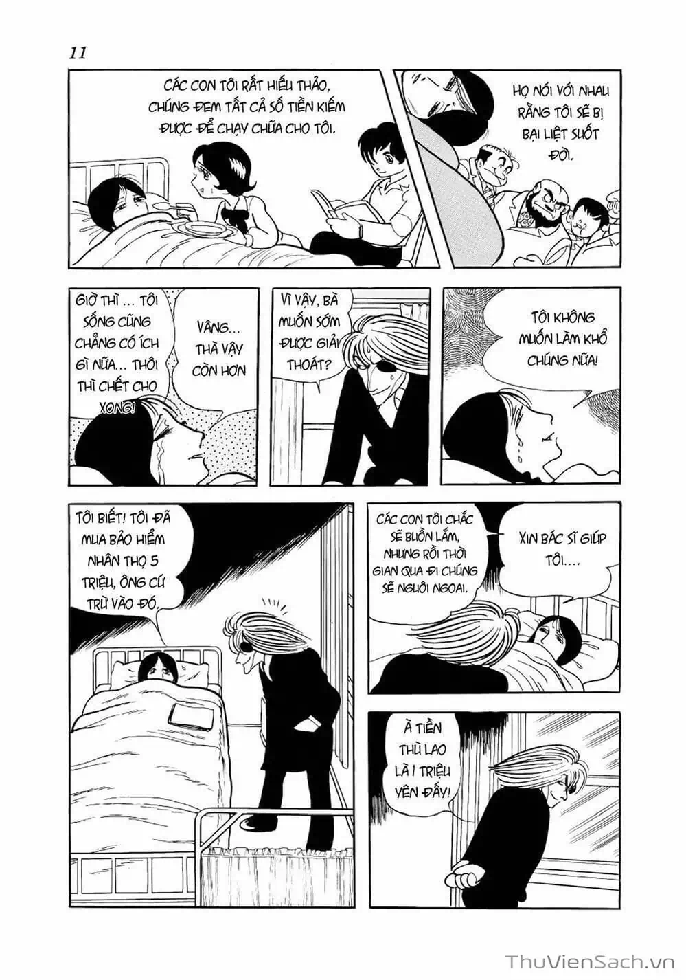 Truyện Tranh Bác Sĩ Quái Dị - Black Jack trang 3