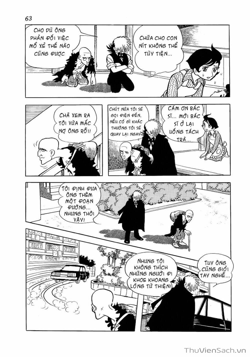 Truyện Tranh Bác Sĩ Quái Dị - Black Jack trang 3