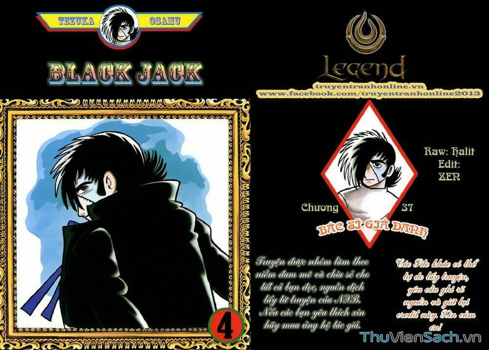 Truyện Tranh Bác Sĩ Quái Dị - Black Jack trang 3
