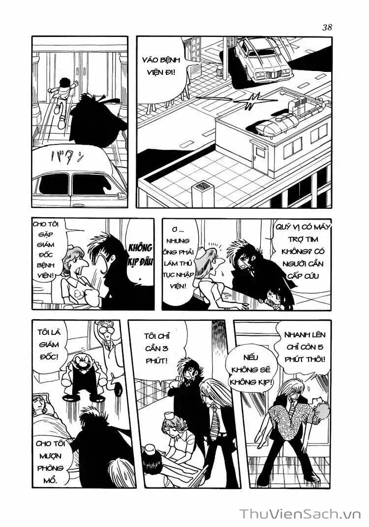Truyện Tranh Bác Sĩ Quái Dị - Black Jack trang 3