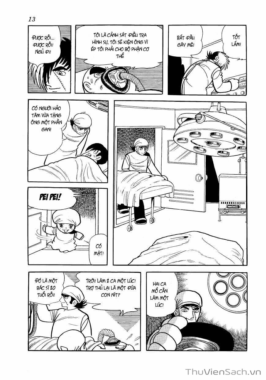 Truyện Tranh Bác Sĩ Quái Dị - Black Jack trang 3