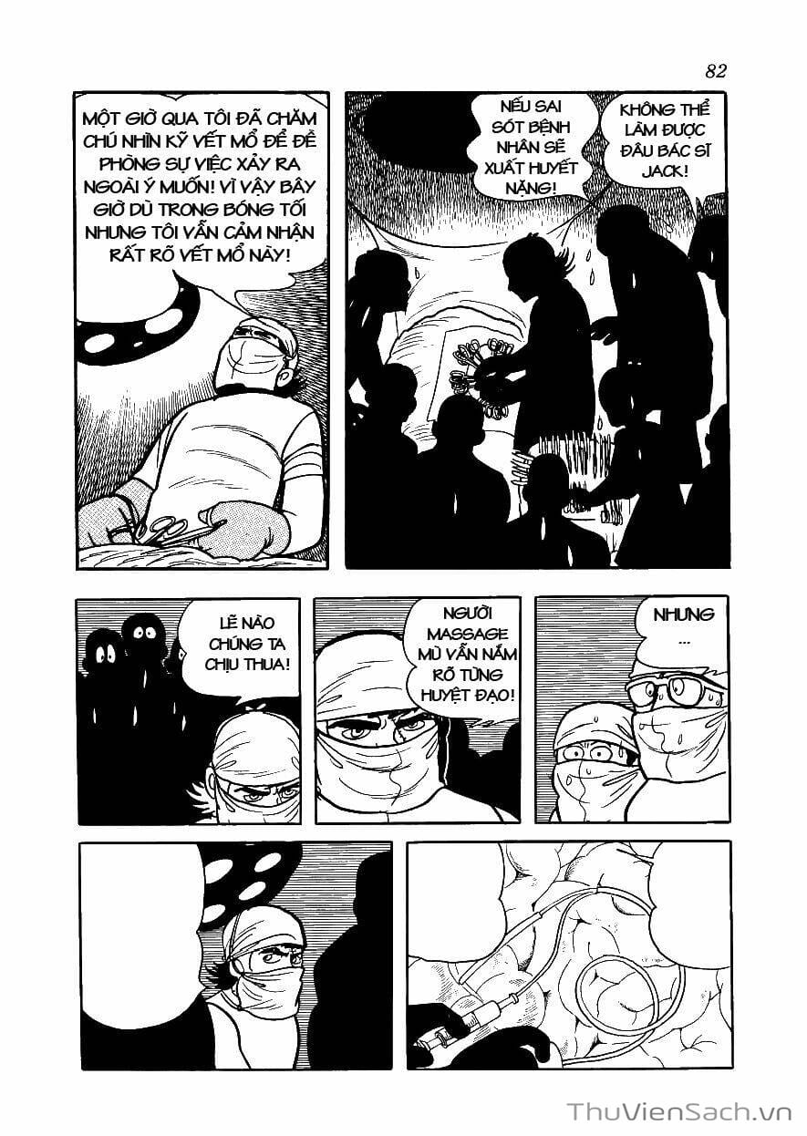 Truyện Tranh Bác Sĩ Quái Dị - Black Jack trang 3