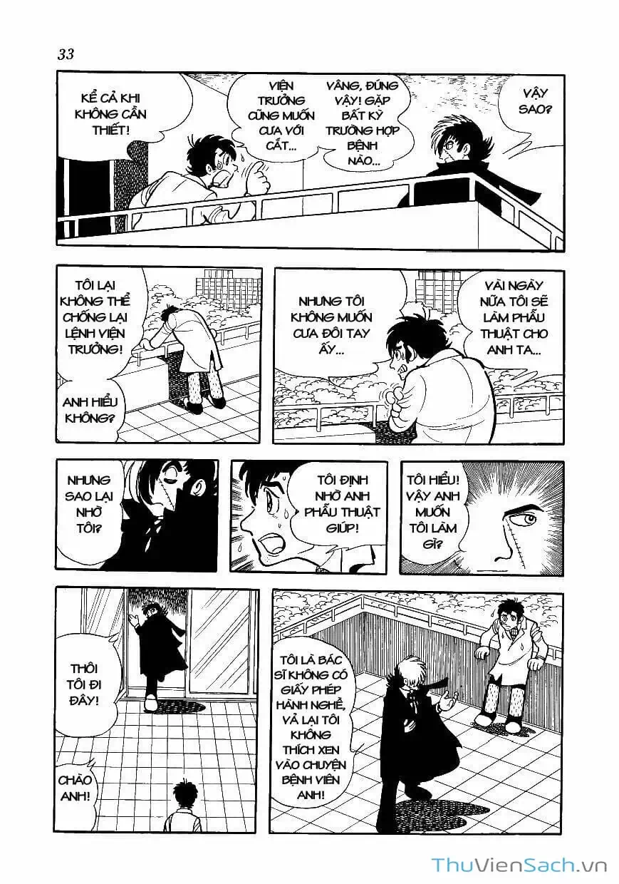 Truyện Tranh Bác Sĩ Quái Dị - Black Jack trang 3