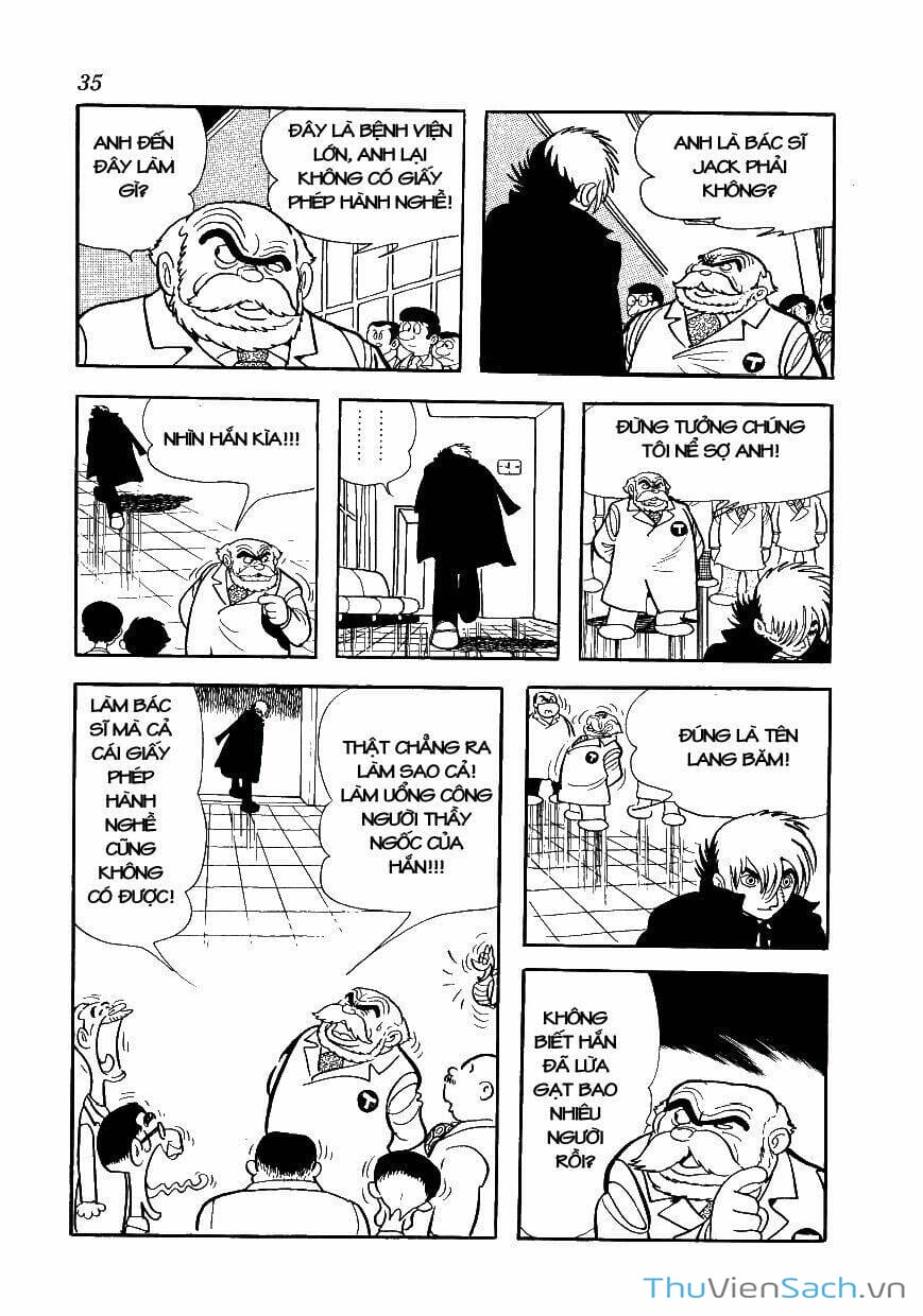 Truyện Tranh Bác Sĩ Quái Dị - Black Jack trang 3