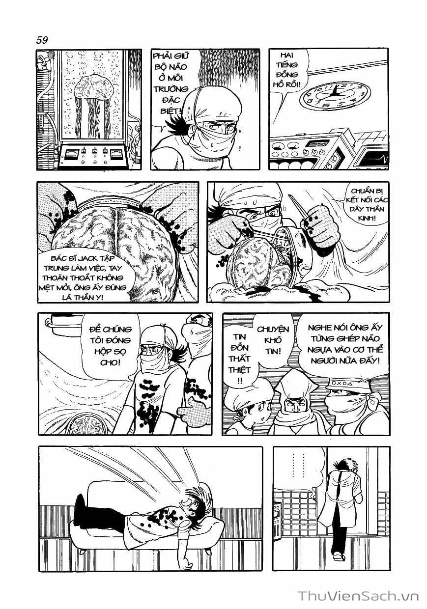 Truyện Tranh Bác Sĩ Quái Dị - Black Jack trang 3